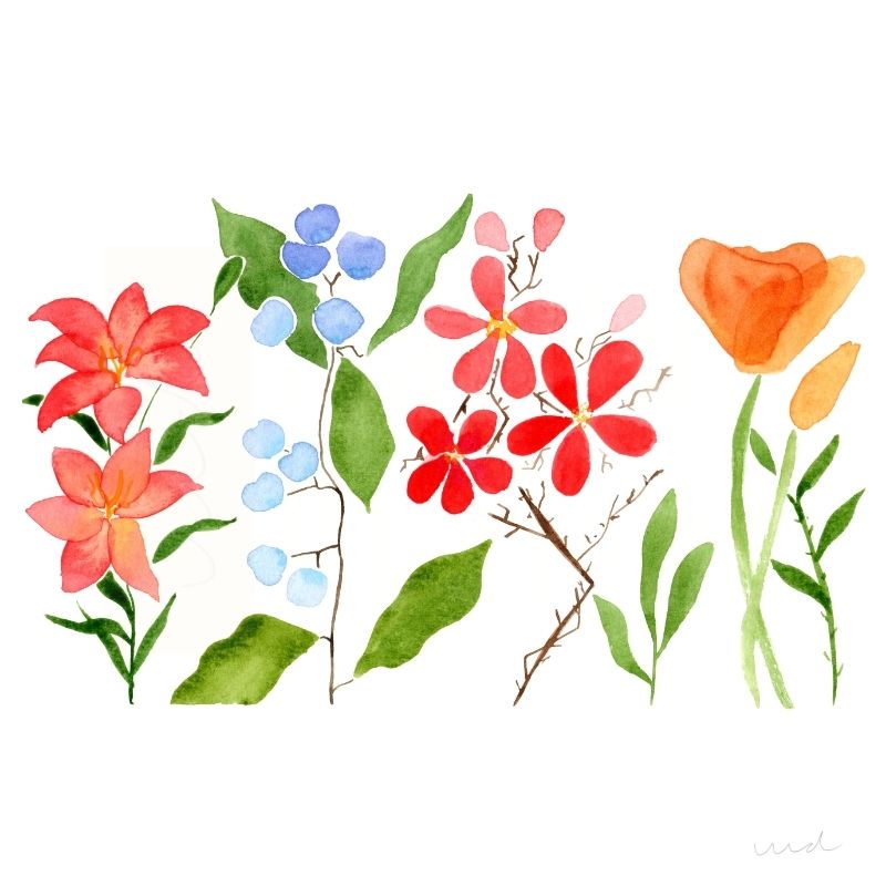 Majestic Blooms