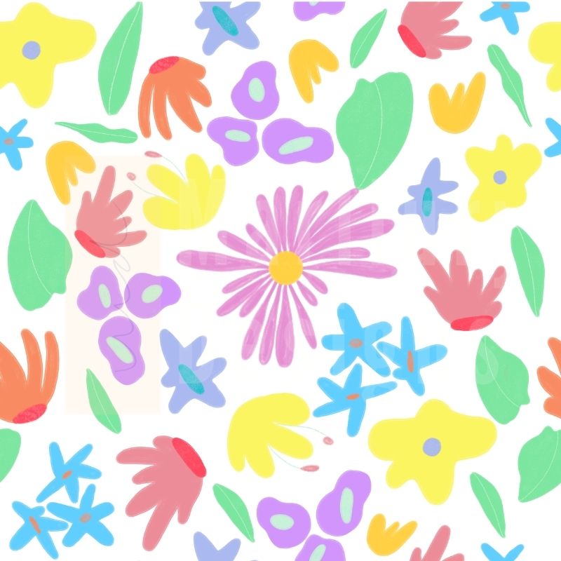 Pastel Bloom Pattern